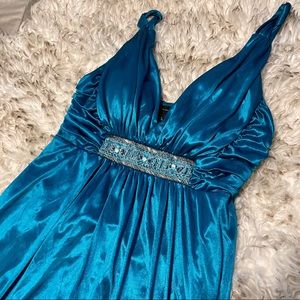 Beautiful Blue Cocktail Dress - Small